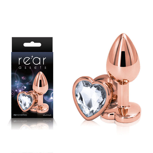 Rear Assets Rose Gold Heart Small - Club X