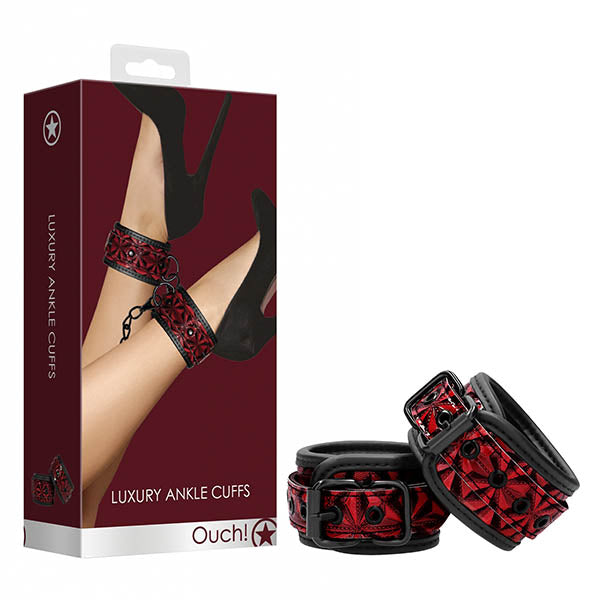Ouch! Luxury Ankle Cuffs - Club X