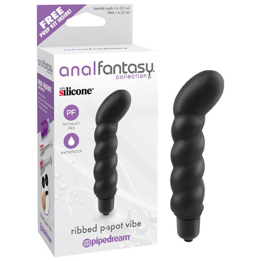 Anal Fantasy Collection Ribbed P-Spot Vibe  - Club X
