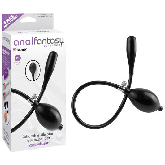 Pipedream Anal Fantasy Inflatable Silicone Ass Expander butt plug with hand pump - ClubX Australia