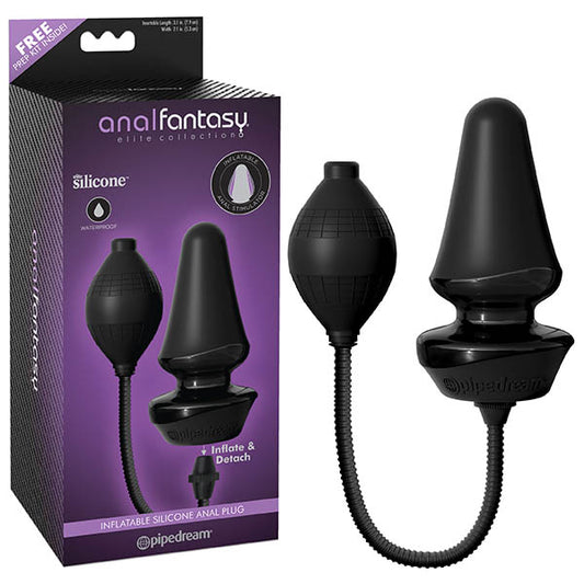 Anal Fantasy Elite Collection Inflatable Silicone Butt Plug  - Club X