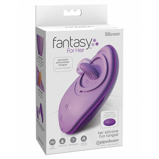 Fantasy For Her Silicone Fun Tongue - Club X