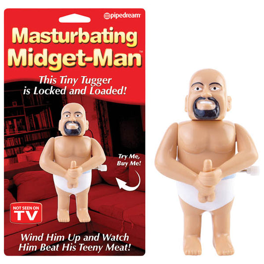 Masturbating Midget Man  - Club X