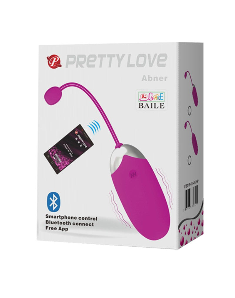Pretty Love Remote Control Abner Egg Vibrator - Club X