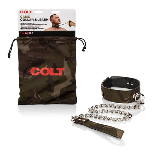 Colt Camo Collar & Leash  - Club X