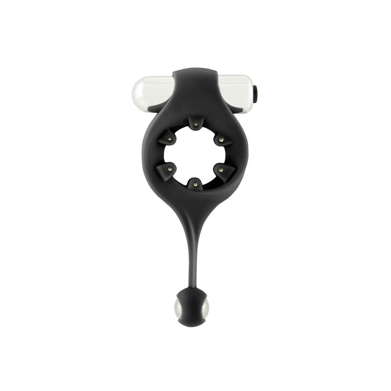 Mjuze Cockring W-Ball Black - Club X