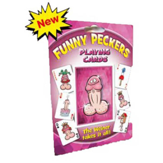Funny Pecker Playing Cards  - Club X