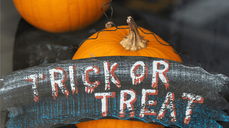 Halloween Tips - trick or treat