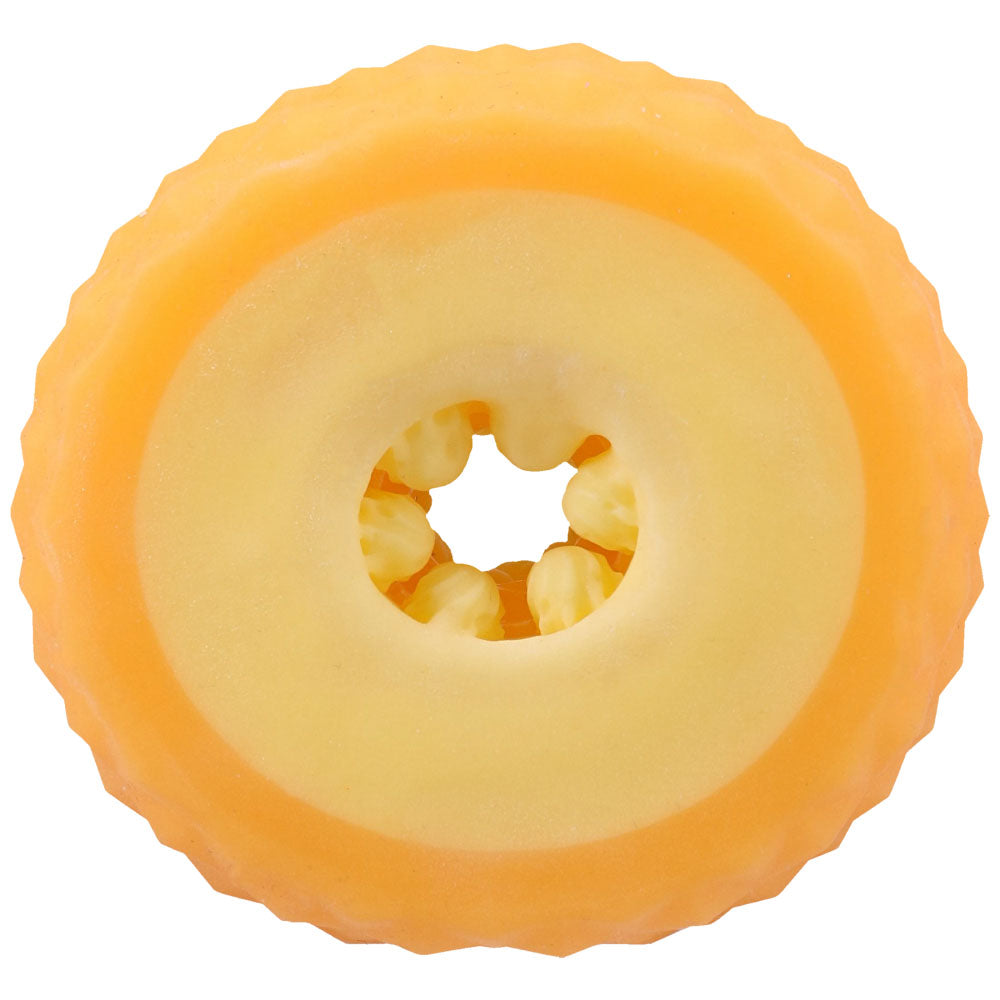 GoodHead Pineapple Blowjob Set - Pineapple Stroker with Pineapple Flavoured Lubricant 30 ml Bottle Doc Johnson