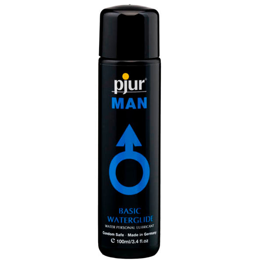 Pjur Man Basic Waterglide - Water Based Lubricant - 100 ml Bottle Default Title - Club X