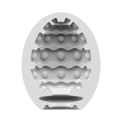 Satisfyer Masturbator Egg - Bubble  - Club X