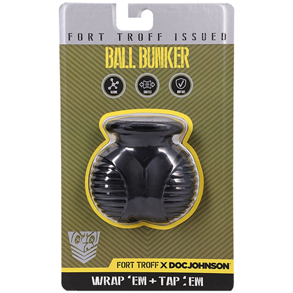 Fort Troff - Ball Bunker - Black Ball Stretcher Doc Johnson