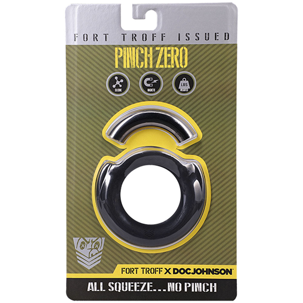 Fort Troff - Pinch Zero Ring - Black Cock Ring Doc Johnson