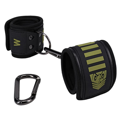 Fort Troff - Tactical Wrist Cuffs - Black/Green Restraints Doc Johnson
