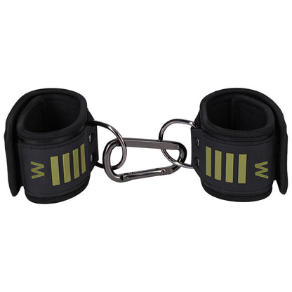 Fort Troff - Tactical Wrist Cuffs - Black/Green Restraints Doc Johnson