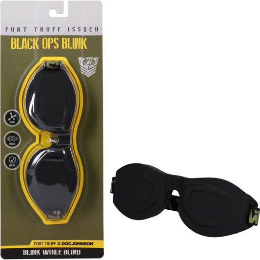 Fort Troff - Black Ops Blink - Black Eyemask Restraint Doc Johnson