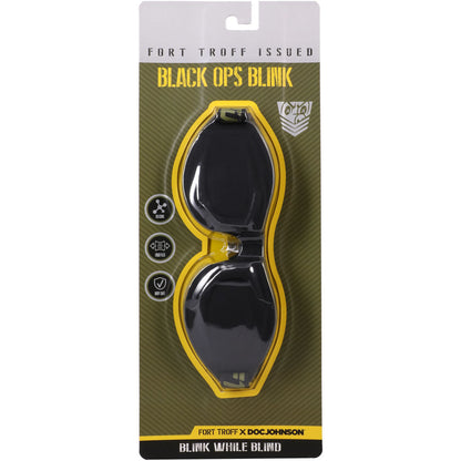 Fort Troff - Black Ops Blink - Black Eyemask Restraint Doc Johnson
