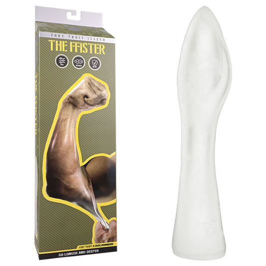Fort Troff - FFister, Frost - Frosted 35 cm Fisting Sleeve Clear - Club X
