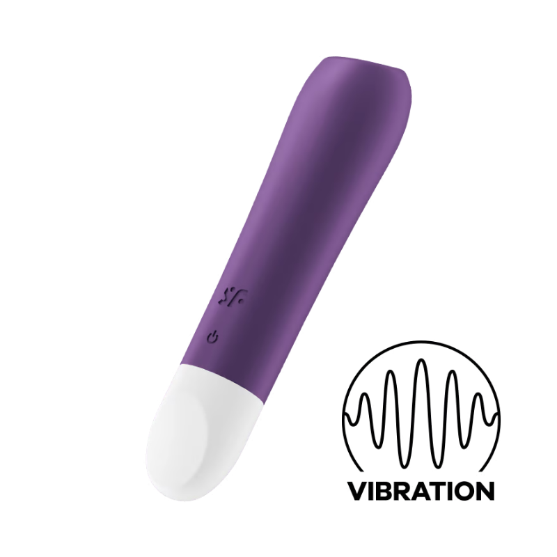 Satisfyer Ultra Power Bullet 2 Powerful Vibrator - Violet  - Club X