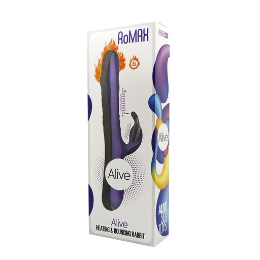 Alive Romax Heating and Bouncing Rabbit Vibrator Shots