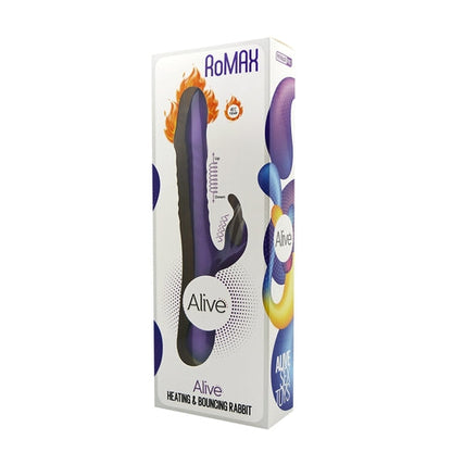 Alive Romax Heating and Bouncing Rabbit Vibrator Shots