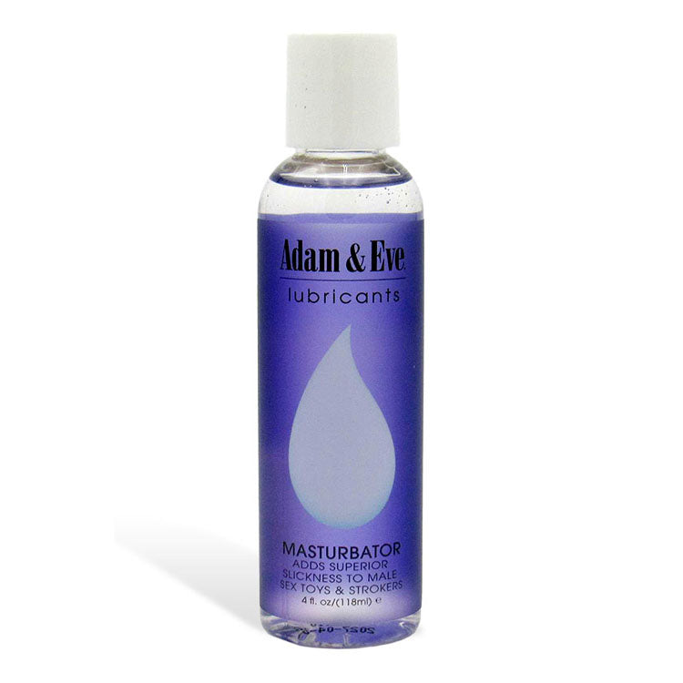 Adam & Eve MASTURBATOR LUBE - 118 ml - Water Based Lubricant - 118 ml (4 oz) Bottle Adam & Eve