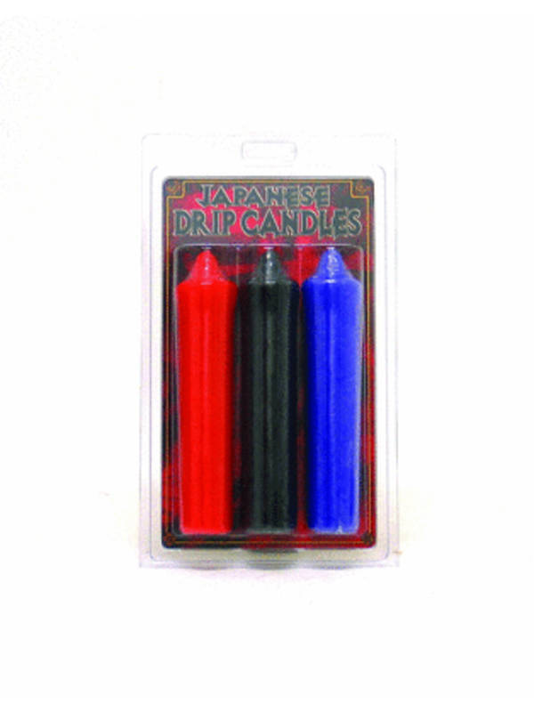Japanese Drip Candles - 3 Pack Multi-Colored Doc Johnson