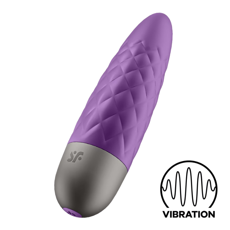 Satisfyer Ultra Power Bullet 5 Powerful Vibrator - Violet  - Club X