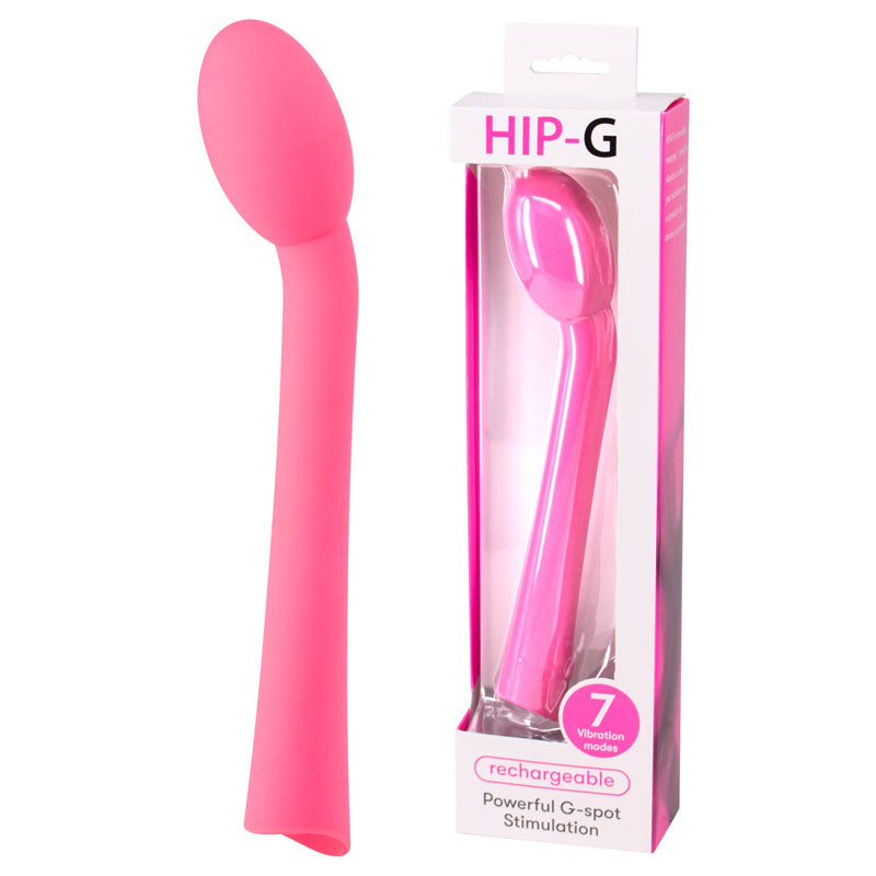 Hip G Rechargeable - Pink USB Rechargeable Vibrator Pink - Club X