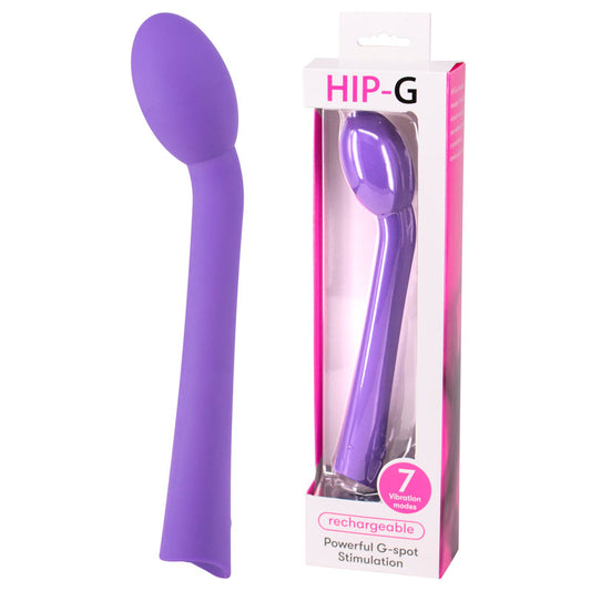 Hip G Rechargeable - Purple USB Rechargeable Vibrator Purple - Club X