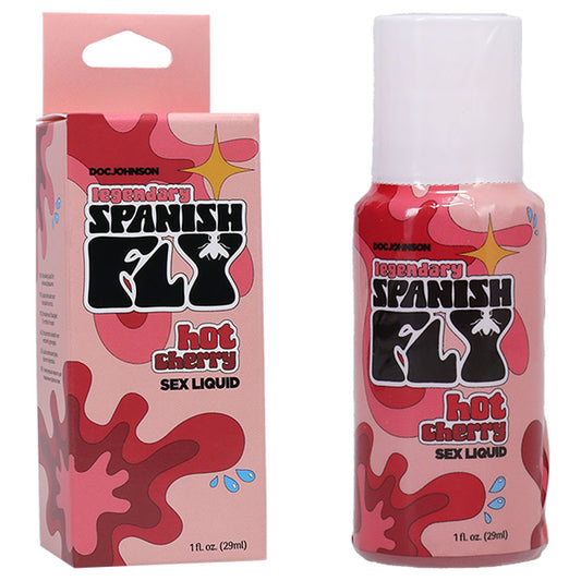 Spanish Fly Sex Liquid - Hot Cherry - Aphrodisiac Enhancer - 29 ml Bottle Default Title - Club X