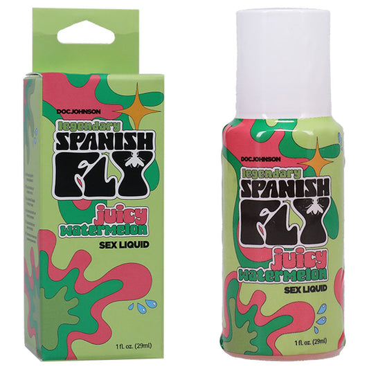 Spanish Fly Sex Liquid - Juicy Watermelon - Aphrodisiac Enhancer - 29 ml Bottle Doc Johnson