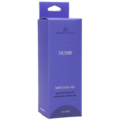 Numb Anal Gel - Mint - Mint Flavoured Numbing Anal Gel - 59 ml Tube Doc Johnson