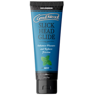 GoodHead Slick Head Glide - Mint - Mint Flavoured Lubricant - 120 ml Tube Doc Johnson
