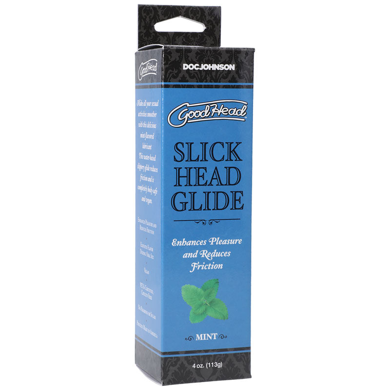 GoodHead Slick Head Glide - Mint - Mint Flavoured Lubricant - 120 ml Tube Doc Johnson