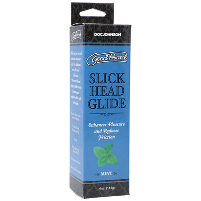 GoodHead Slick Head Glide - Mint - Mint Flavoured Lubricant - 120 ml Tube Doc Johnson