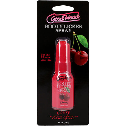 GoodHead Booty Licker Spray - Cherry - Cherry Flavoured Spray - 29 ml Bottle Default Title - Club X