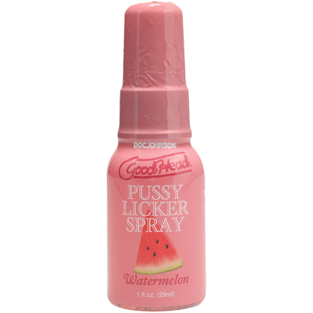 GoodHead Pussy Licker Spray - Watermelon - Watermelon Flavoured Spray - 29 ml Bottle Doc Johnson
