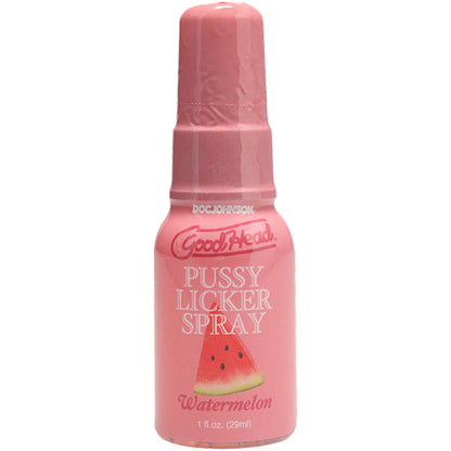 GoodHead Pussy Licker Spray - Watermelon - Watermelon Flavoured Spray - 29 ml Bottle Doc Johnson
