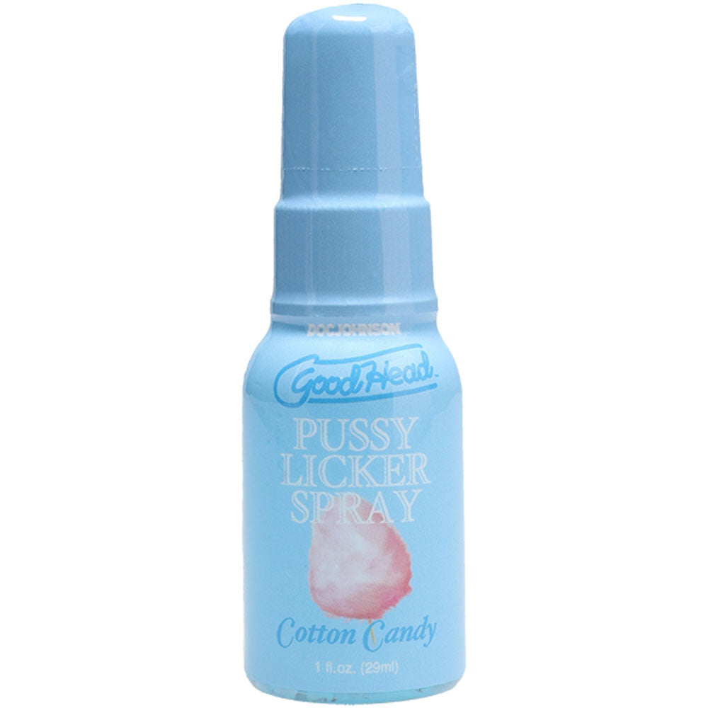 GoodHead Pussy Licker Spray - Cotton Candy - Cotton Candy Flavoured Spray - 29 ml Bottle Doc Johnson
