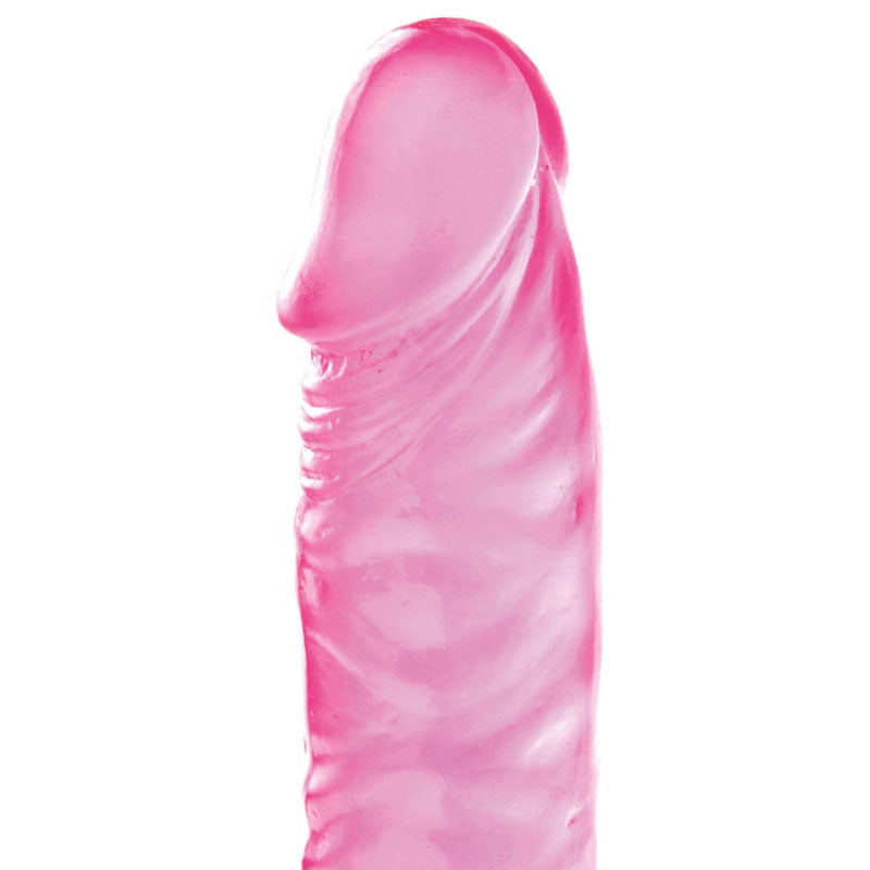 Adam & Eve Pink Jelly Slim Dildo - Pink 14.5 cm (5'') Dong Adam & Eve