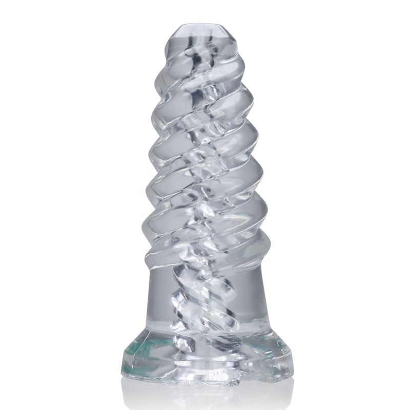 ScrewD Super Squish Corkscrew Jackoff Toy Clear OxBalls