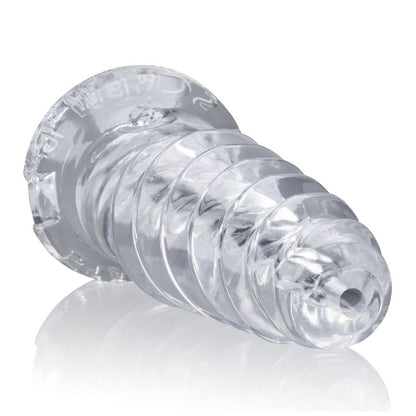 ScrewD Super Squish Corkscrew Jackoff Toy Clear OxBalls