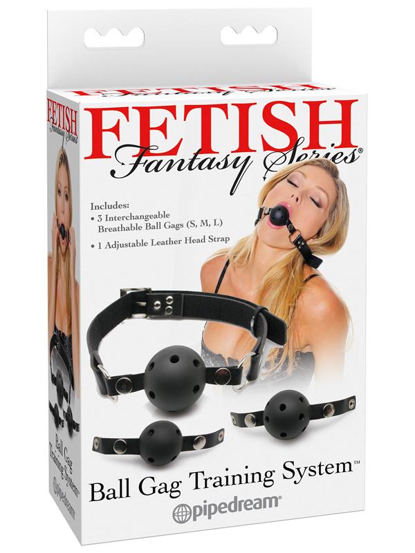 Fetish Fantasy Series Ball Gag Training System Pipedreams