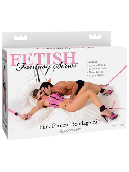 Pink Passion Bondage Kit (Pink) Pipedreams