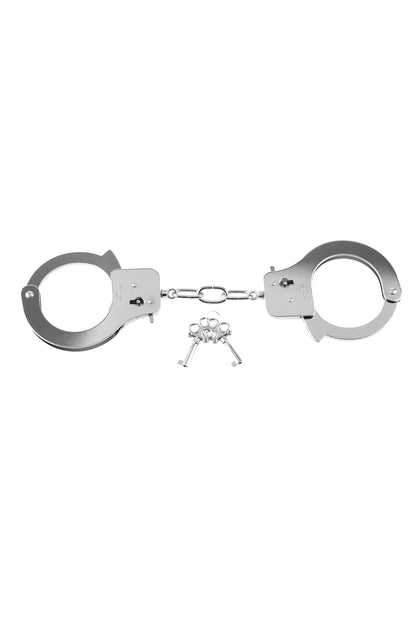 Fetish Fantasy Designer Cuffs Silver Pipedream Products