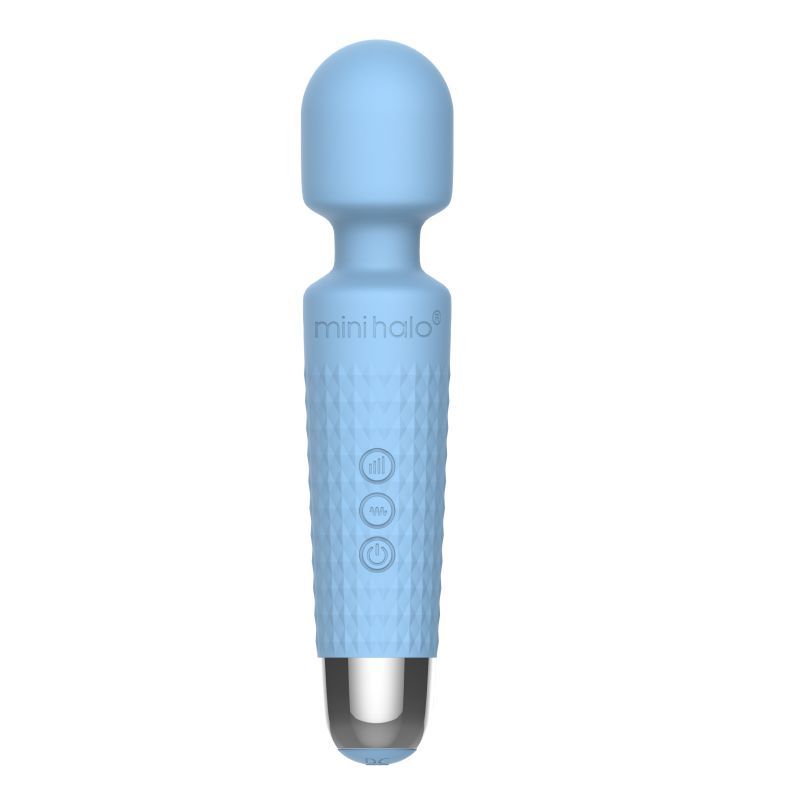 Shibari Mini Wand Halo 20X Powder Blue Shibari