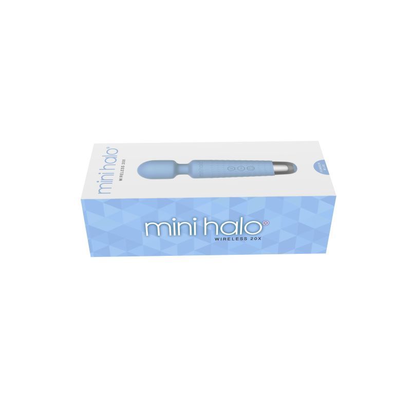 Shibari Mini Wand Halo 20X Powder Blue Shibari