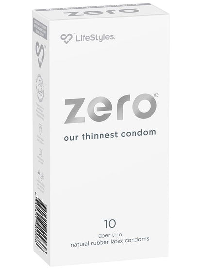 Lifestyles Healthcare Zero Uber Thin 10s Condoms LifeStyles