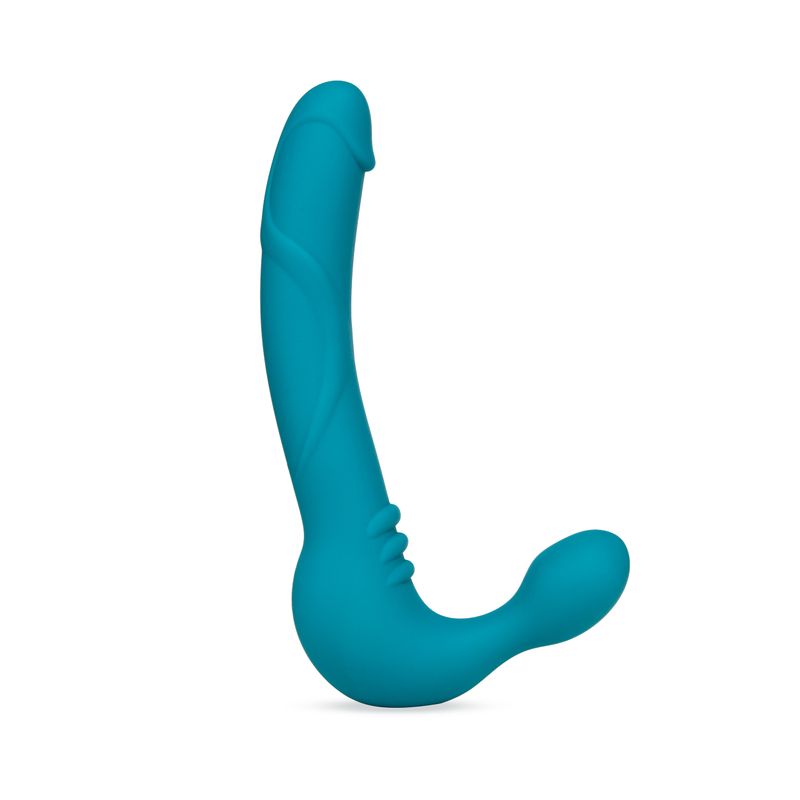 Temptasia Luna Strapless Silicone Dildo Teal Temptasia